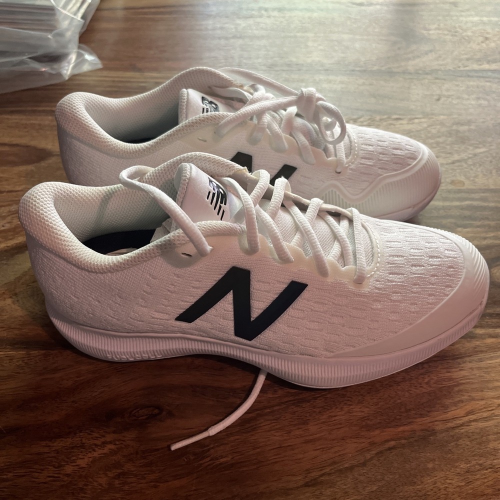New Balance FuelCell 996v4 Women's Tennis Shoes White Black WCH996I4 Size 7